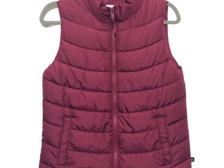 Vest Puffer & Quilted By Gap In Purple & Red, Size: Xs For Discount