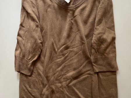 Sweater By J Crew In Camel, Size: S on Sale