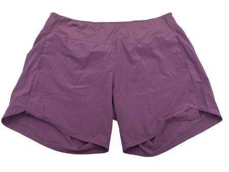 PURPLE BROOKS ATHLETIC SHORTS, Size XL Fashion