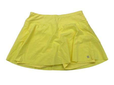 YELLOW ATHLETIC SKORT by SWEATY BETTY Size:L Fashion