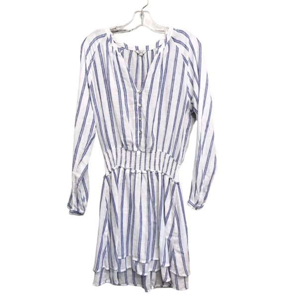 BLUE & WHITE DRESS CASUAL SHORT by RAILS Size:S Online now