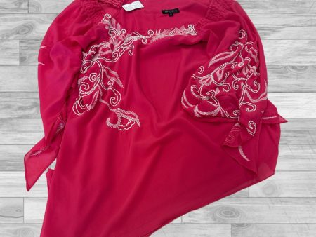 Top 3 4 Sleeve By Clothes Mentor In Pink, Size: M Online