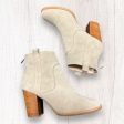 Taupe Boots Ankle Heels French Connection, Size 11 Discount