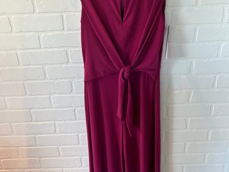 Jumpsuit By London Times In Pink, Size: Xs Cheap