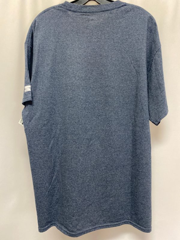 Top Short Sleeve By Clothes Mentor In Blue, Size: Xl For Sale