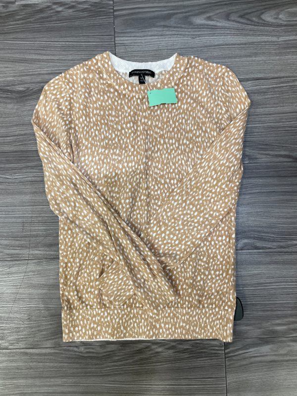 Sweater By Banana Republic In Tan, Size: Xs Online Hot Sale