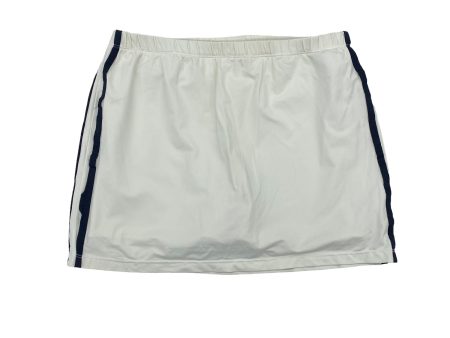 WHITE    CLOTHES MENTOR ATHLETIC SKORT, Size S on Sale