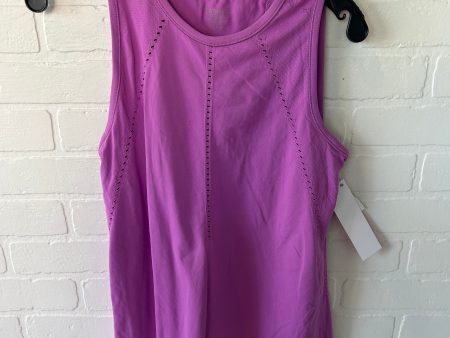 Athletic Tank Top By Athleta In Purple, Size: S Discount