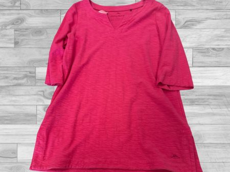 Top 3 4 Sleeve By Tommy Bahama In Pink, Size: M Online Hot Sale