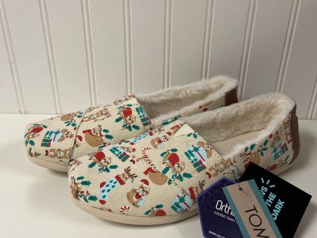 Shoes Flats By Toms In Beige, Size: 7 Supply