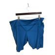 Athletic Shorts By Brooks In Blue, Size: Xxl Fashion