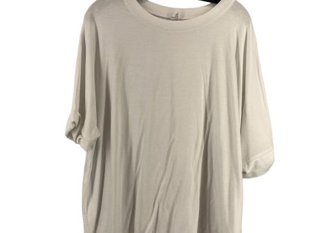 Top Short Sleeve By Clothes Mentor In White, Size: L Online Sale