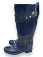 Boots Designer By Coach In Navy, Size: 7 Supply