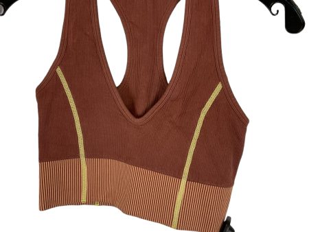 Athletic Bra By Fabletics In Brown, Size: S Sale