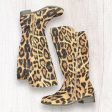 Animal Print Boots Knee Flats Clothes Mentor, Size 6.5 Online