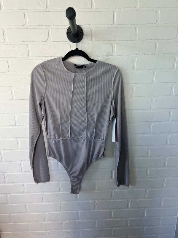 Bodysuit By Pretty Little Thing In Grey, Size: M Hot on Sale