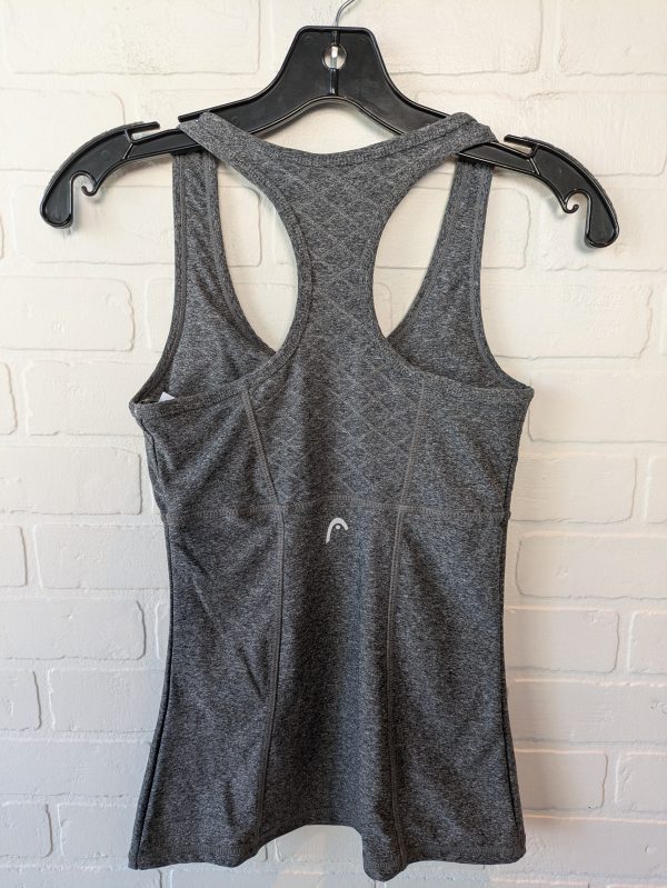 Athletic Tank Top By Head In Grey, Size: Xs For Cheap