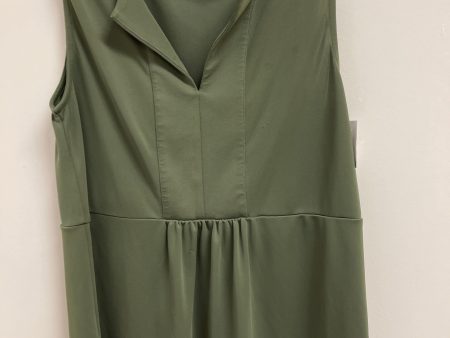 Top Sleeveless By Ann Taylor In Green, Size: M For Cheap