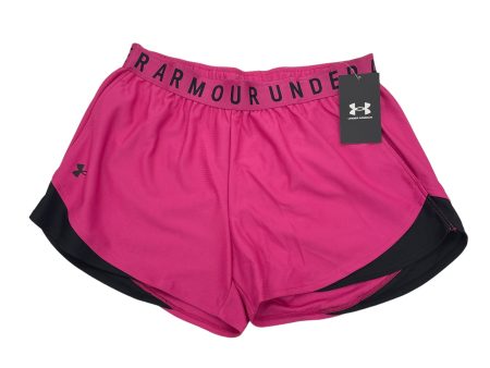 PINK ATHLETIC SHORTS by UNDER ARMOUR Size:S Fashion