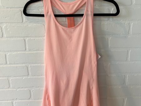 Athletic Tank Top By Adidas In Peach, Size: M For Cheap