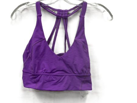 Athletic Bra By Lululemon In Purple, Size: 10 Online