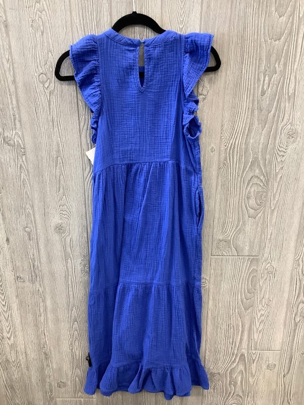 Dress Casual Maxi By Universal Thread In Blue, Size: Xs Discount