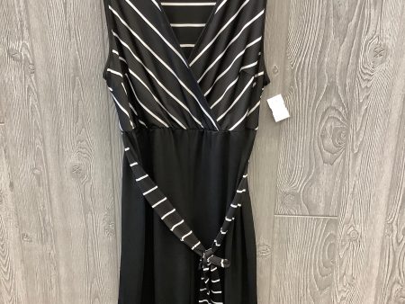 Jumpsuit By Shein In Black & White, Size: 3x Online