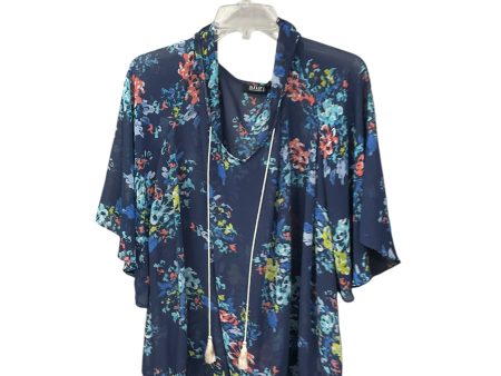 Top 3 4 Sleeve By Ana In Floral Print, Size: 3x on Sale