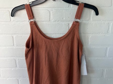 Top Sleeveless Basic By Chaser In Orange, Size: S Supply