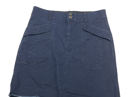 NAVY SKIRT MINI & SHORT by DEMOCRACY Size:8 Discount