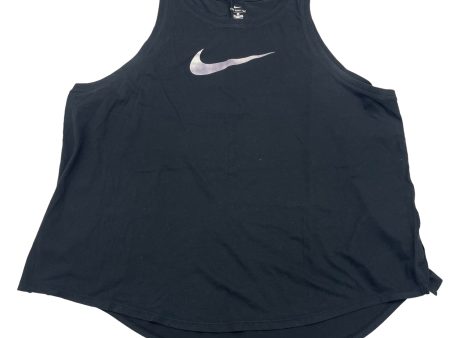 BLACK NIKE APPAREL ATHLETIC TANK TOP, Size 3X Online Sale