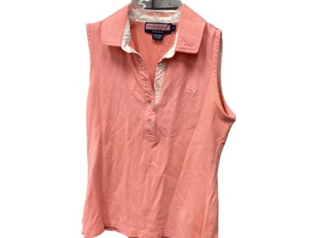 Top Sleeveless By Vineyard Vines In Pink, Size: S Discount