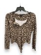 Bodysuit By Banana Republic In Animal Print, Size: M Online