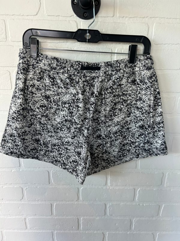 Athletic Shorts By Athleta In Black & White, Size: 8 Hot on Sale