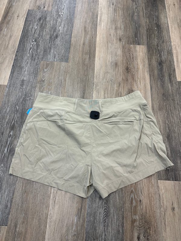 Athletic Shorts By Athleta In Tan, Size: 22 For Cheap