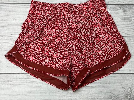 Athletic Shorts By Athleta In Burgundy, Size: M Online