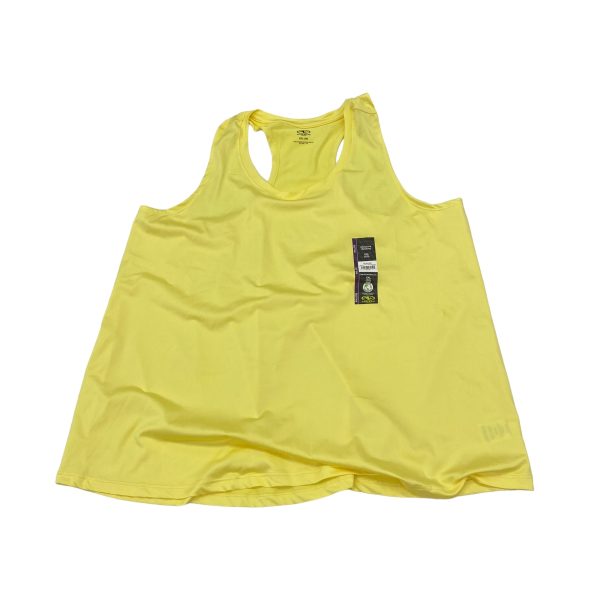 YELLOW ATHLETIC TANK TOP by ATHLETIC WORKS Size:2X For Cheap