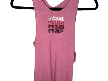 Athletic Tank Top By Gym Shark In Pink, Size: S on Sale