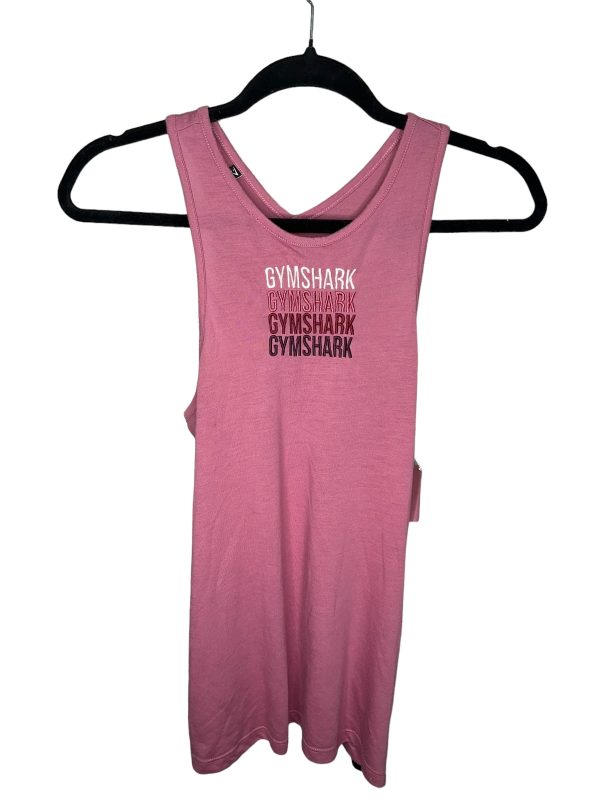 Athletic Tank Top By Gym Shark In Pink, Size: S on Sale