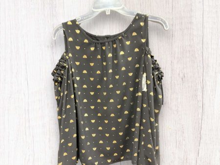 Top Long Sleeve By Lc Lauren Conrad In Black Gold, Size: S Hot on Sale