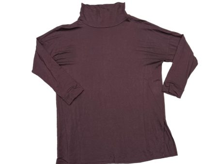 Tunic Long Sleeve By Eileen Fisher In Purple, Size: Xl For Discount