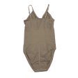 TAN BODYSUIT by CLOTHES MENTOR Size:L Discount