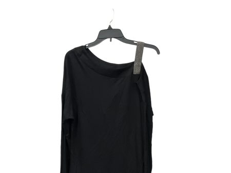 Top Long Sleeve By White House Black Market In Black, Size: S Discount