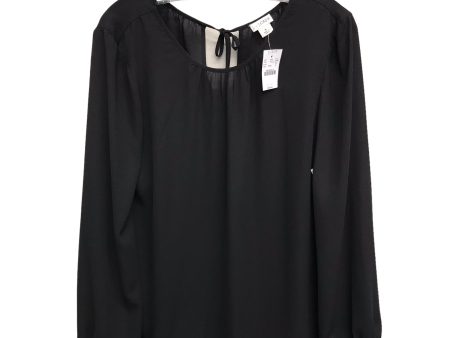 BLACK TOP LS by J.MICHELLE Size:S Discount