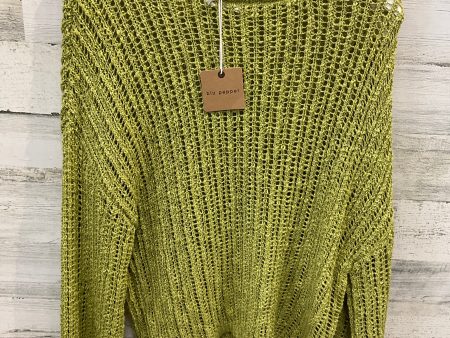 Sweater By Blu Pepper In Green, Size: M Fashion