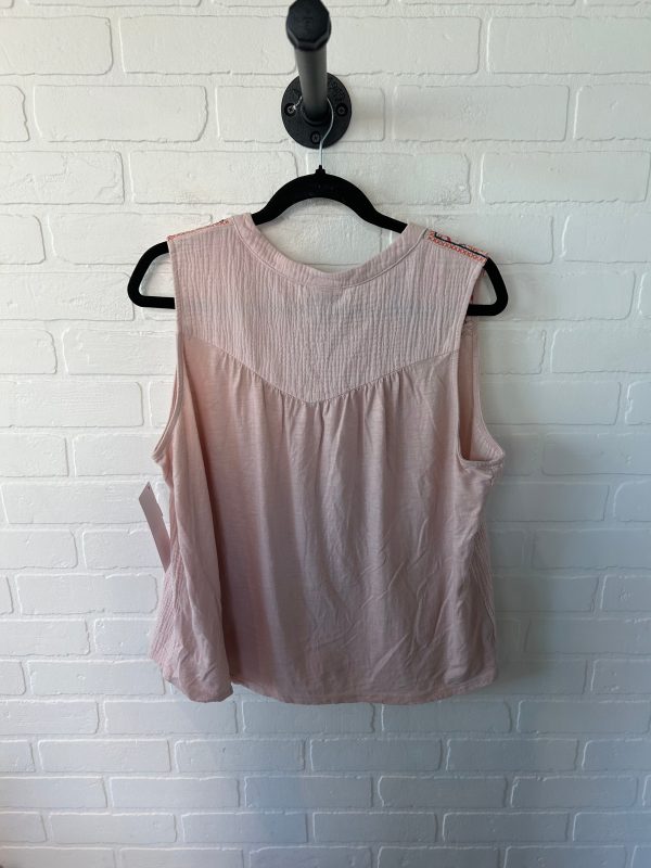 Top Sleeveless By Knox Rose In Pink, Size: L Discount