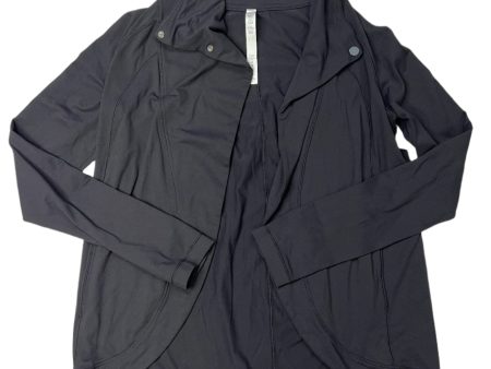 Athletic Jacket By Lululemon In Black, Size: S For Cheap