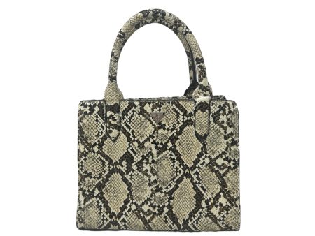 Alisa Natural Python Satchel Designer By Sam Edelman  Size: Small Sale