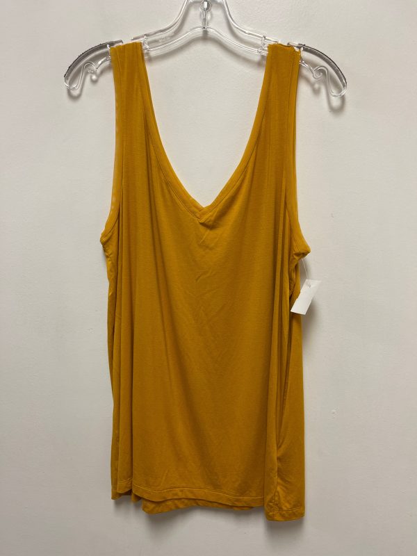 Top Sleeveless By Banana Republic In Yellow, Size: M Online