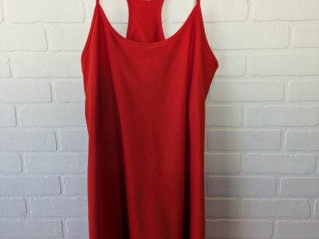 Athletic Dress By Old Navy In Red, Size: Xl For Discount